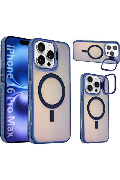 Margoun جراب متدرج الألوان قزحي الألوان متوافق مع iPhone 16 Pro Max (اللون I)