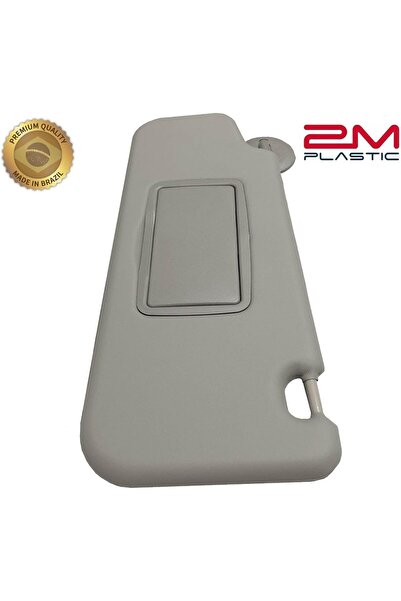 Generic 2M PLASTIC Sun Visor fits Chevy Sonic 2012-2020 & Spark 2011-2022 Gray Pair