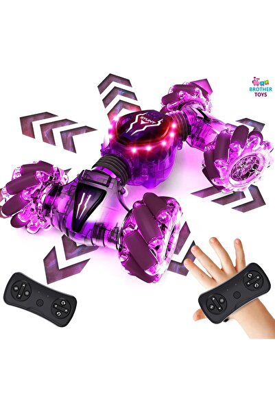 Brother Toys Şarjlı Işıklı El Sensörlü Uzaktan Kumandalı 6 Fonksiyon Akrobat ...