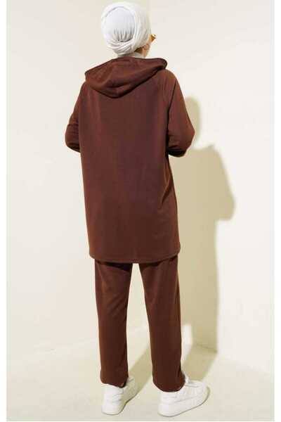 MODA VEDAT Kanguru Pocket K Hooded Double Set