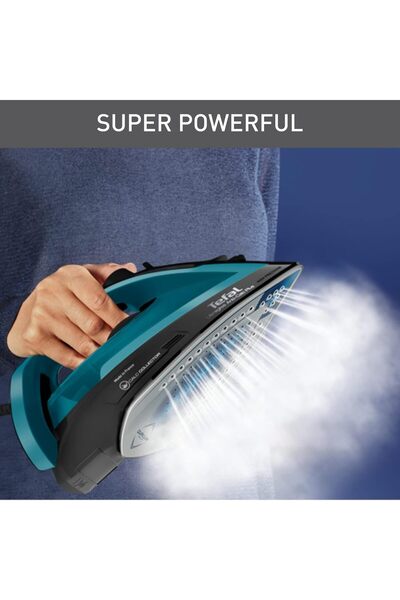 TEFAL Ultragliss Plus Steam Iron FV6848 - 2800W, 50 g/min continuous, 260 g/min boost