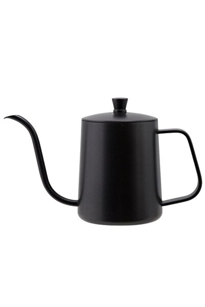 DOPPİO Stainless Steel Gooseneck Pour-Over Kettle – Matte Black, Precision Spout