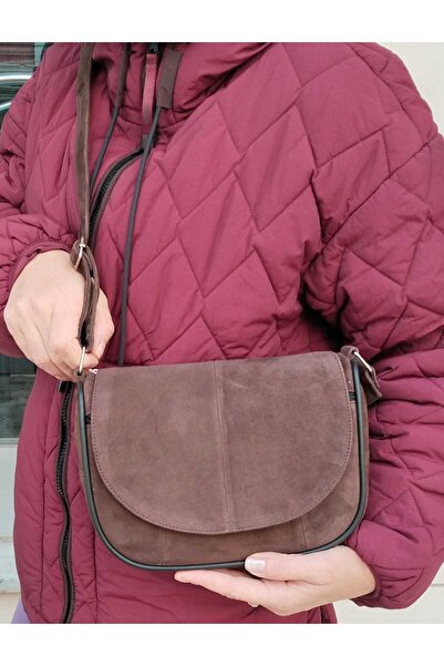 atter Genuine Leather Suede Women's Bag (23cm X 19cm)