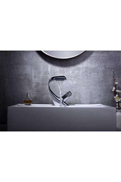 OEM FastFlow sink faucet, deck-mounted, chrome