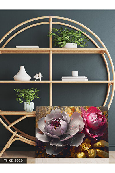 Evinemoda Jednodijelni cvetni platno - Slika na platnu sa cvećem