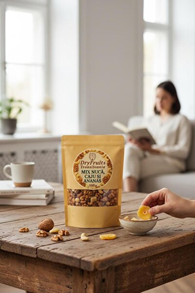 DRY Walnut, pineapple and cashew mix 500 g