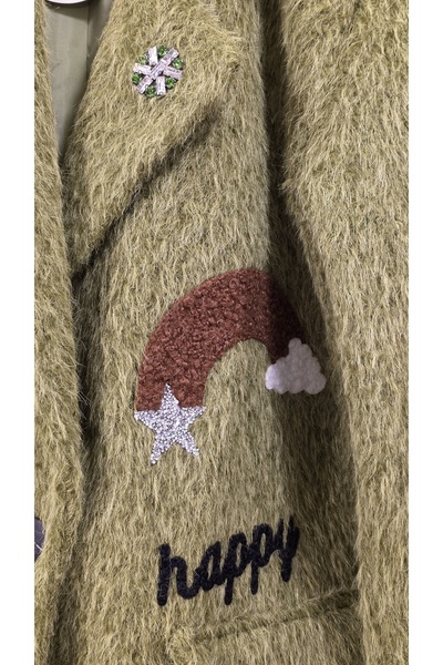 Park Moda Italian Design Felt Jacket