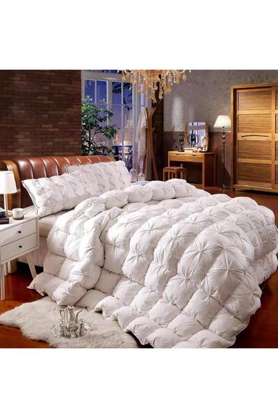 HomeLuxe Luxury box-stitched goose down duvet