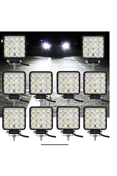 OEM Set de 10 spoturi auto off-road cu 16 LED-uri și 48W, IP67