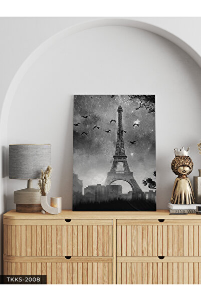 Evinemoda Jednodijelni pejzaž na platnu - Pogled na sliku na platnu