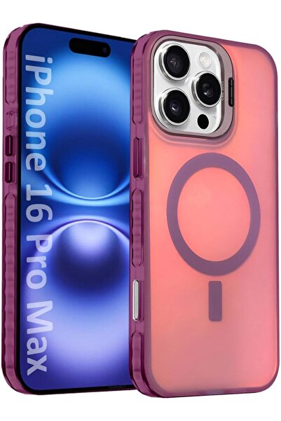 Margoun Compatible iPhone 16 Pro Max Gradient Holographic Iridescent Case (Color C)