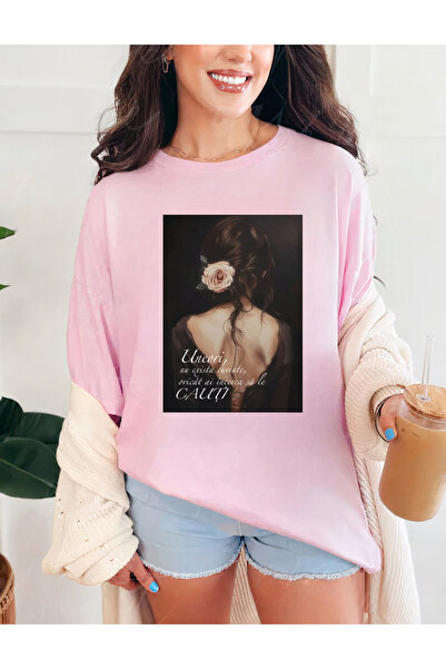 Sarah's Boutique Women's T-shirt – 100% cotton – Phrases and words "Emotion"