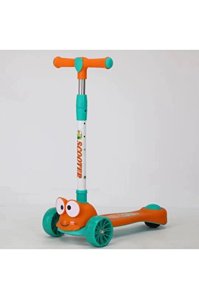 Generic Kids 3-Wheel Scooter with Smiling Face - Playful and Safe Design for Daily Use