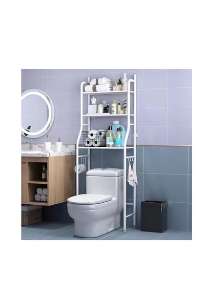 dq White bathroom shelf