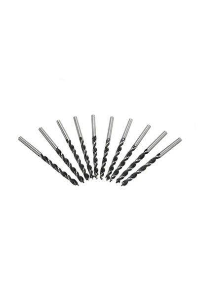 Drill bit set (10 pcs) – 4 mm for wood, MDF, cardboard, drywall, plastic, composite, PVC