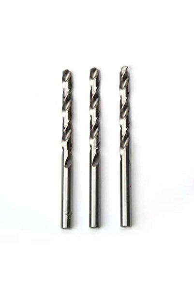 Drill set de biți (3 buc.), 10 mm - pentru metal, aluminiu, bronz, fontă, oțe...