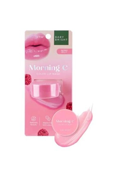 BABY BRIGH قناع الشفاه بيبي برايت مورنينج سي جيلي بيري، 3.8 جرام