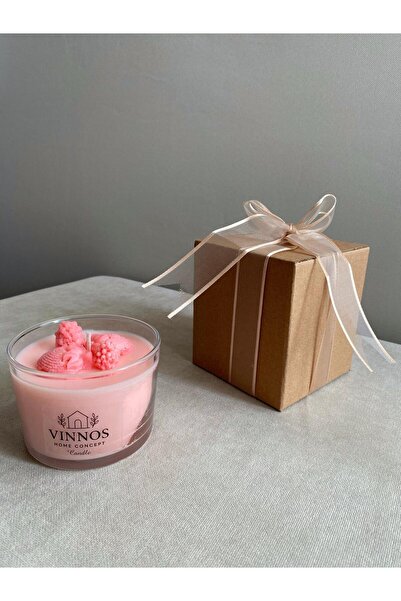 VINNOS HOME CONCEPT %100 Doğal Soya Balmumu, İncir ve Oasis Aromalı - 230 ml,...