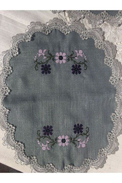 Vinezza Home Collection ماكينة معالجة إيتامين لغرفة النوم 3 قطع غطاء طاولة القهوة، المهر، مفرش المائدة