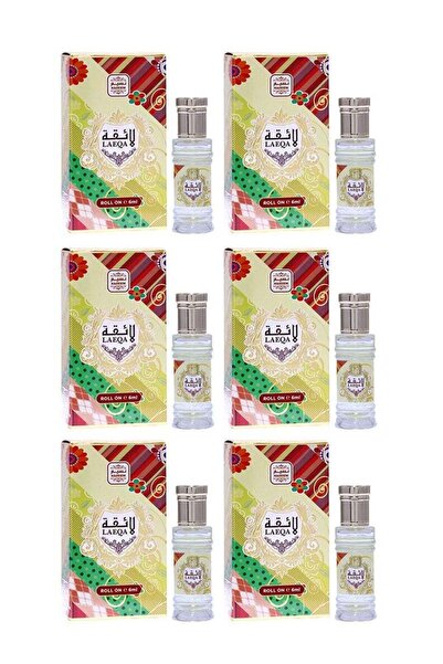 Naseem Laeqa Perfume Oil Roll-On for Men & Women - 6ml (Pack of 6)
