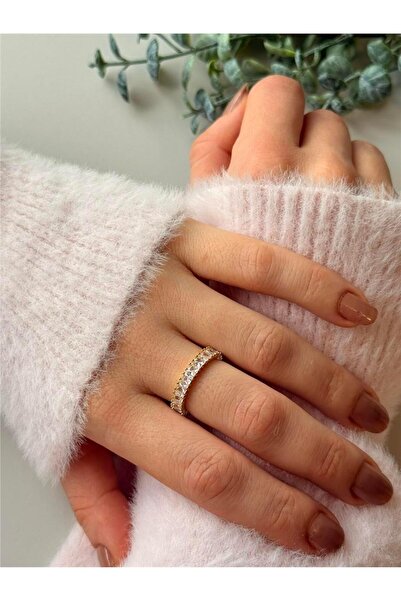 Genel Markalar Gold kare taş tamtur Xuping yüzük