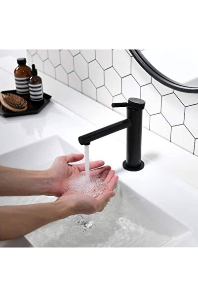 OEM Finn basin faucet, deck-mounted, matte black