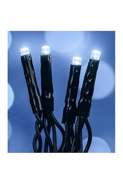 AB HOMES 800 LED Light String, Cold White, 43.05 m, Extendable, Indoor & Outdoor, Green Cable