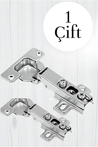 MH MiniHediye 2-Piece Hanaks Furniture Cabinet Door Hinge Flat Tas Hinge (1 PAIR) 2Pcs