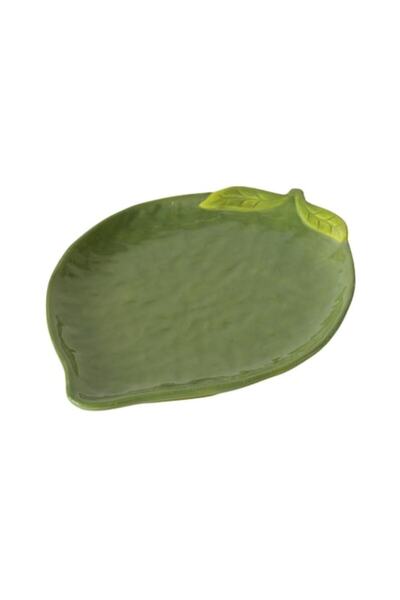 Boltze Platou de servire din porțelan Lime 27,3 x 20,4 cm