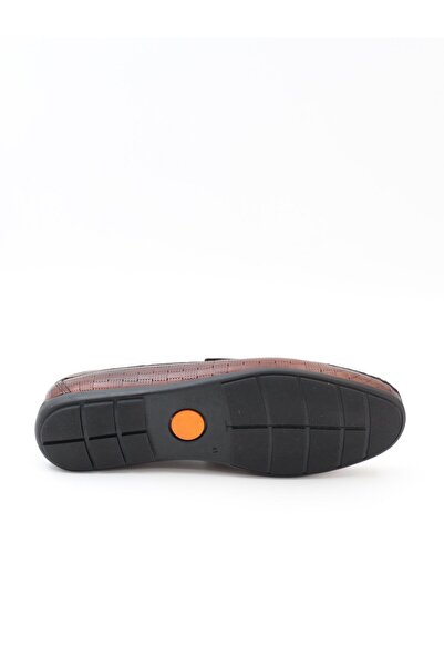 Fosco Ανδρικά παπούτσια μοκασίνι από γνήσιο δέρμα 2920 Tan