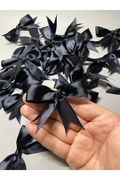 Massaltay فيونكة ساتان 2 سم 10 قطع – مواد تزيين للكيك والهوايات والديكور