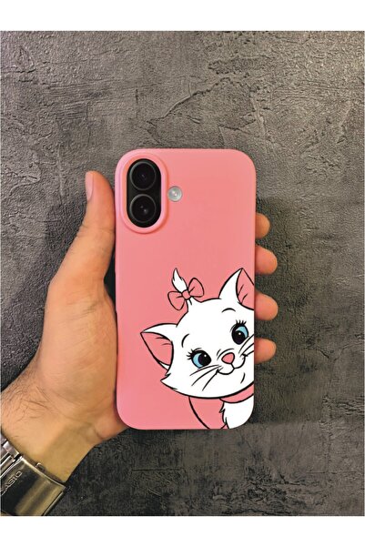 ALYACEPSTORE CASE حافظة آيفون 16 بلس المتوافقة مع نمط القطط ماري من أرستوكاتس...