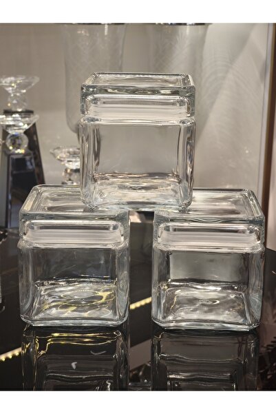 P&ORA PREMIUM KITCHEN PRODUCTS Landmark 3 Jar Set 750 Cc