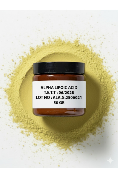 Qfit مسحوق حمض ألفا ليبويك من ألي – مادة خام نقية وعالية الجودة – 50 جرام