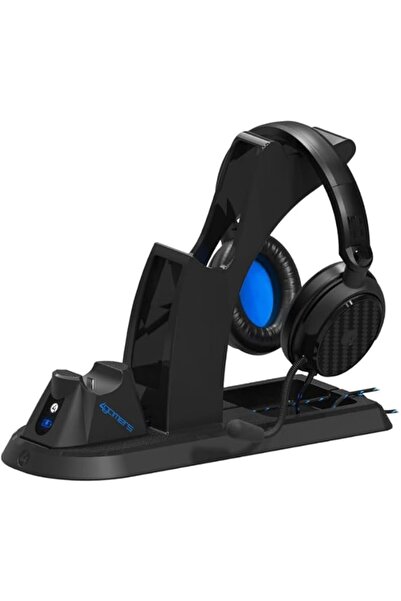 4Gamers Ultimate Gaming Station for PlayStation 5, Black