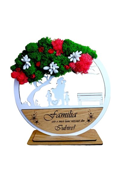 OEM Tablou personalizat cu pomul vieții și mesaj standard pentru soție/persoa...