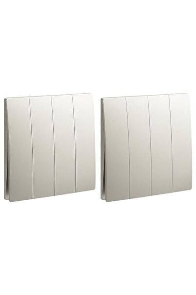 Raco مفتاح ماليا سينسز من ليجراند - لون الشمبانيا، أطراف لولبية، 16 أمبير 250 فولت، عبوة من قطعتين (4 مجموعات، اتجاهين)