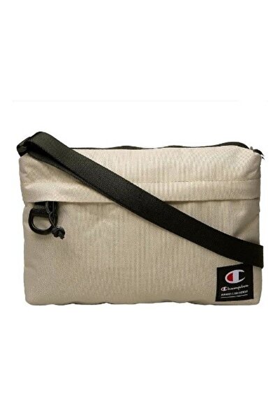 Champion Unisex Off-White Polyester Crossbody Bag