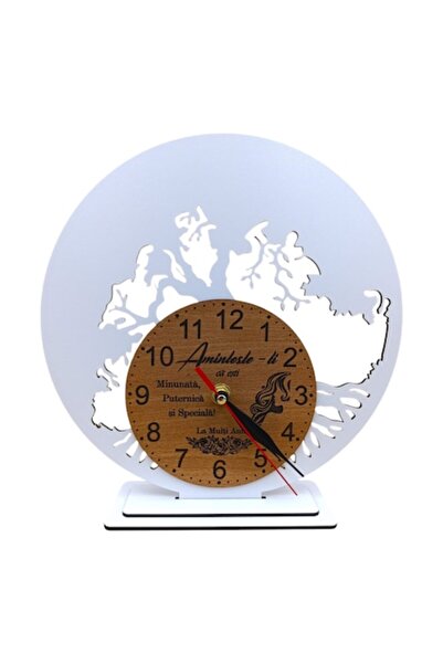 OEM Ceas decorativ cu suport pentru mușchi stabilizat, cadou personalizat, 30...