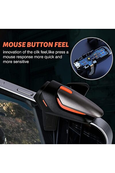 ELECDON Mobile Trigger Game Controller - Sensitive Aiming & Shooting Controls for PUBG/Fortnite/CoD,