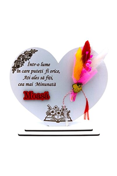 OEM Decorațiune în formă de inimă, cadou personalizat cu mesaj standard pentr...