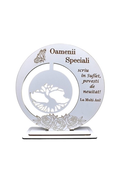 OEM Placă cu mesaj standard, cadou personalizat pentru persoane speciale, alb...