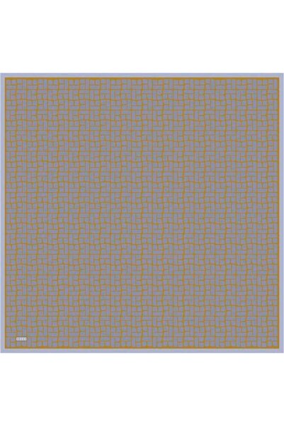 Belli Eșarfă de mătase cu model monogramă 4062D (Twill)-31