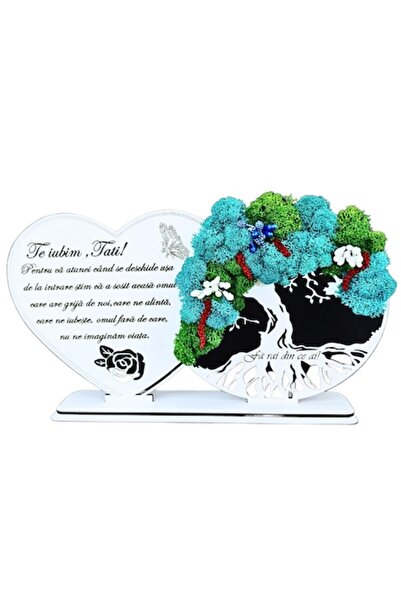 OEM Decorațiune personalizată în formă de inimă, Copacul Vieții, cu gravatul ...