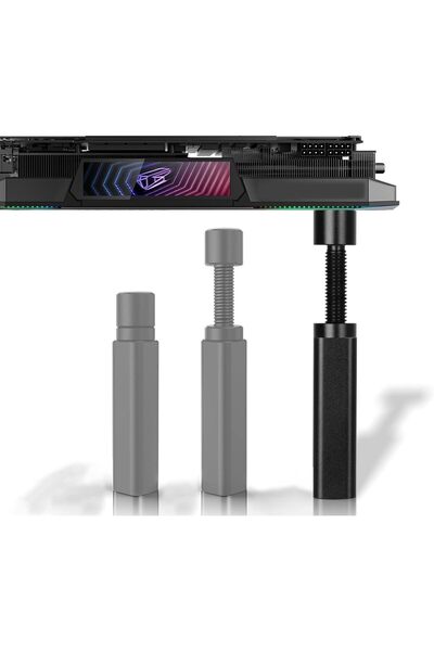 genernic Adjustable GPU Graphics Card Support Stand - Meking Tec, Black