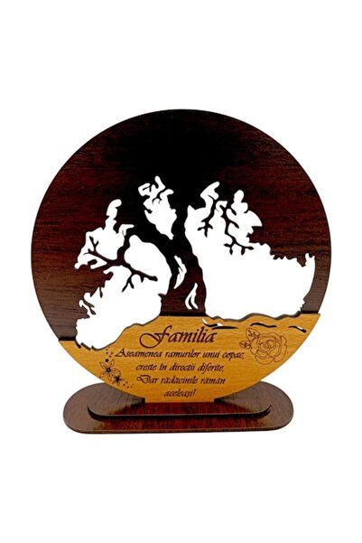 OEM Tree of Life Decoration with Stand, Personalized Gift with Laser-engraved...