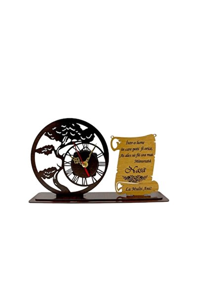 OEM Decorațiune bonsai cu ceas, cadou personalizat cu mesajul „Cea mai minuna...