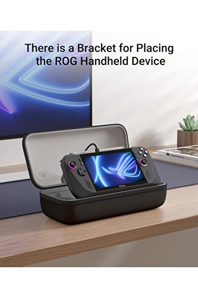 SYNTECH Hard Carrying Case for ASUS ROG Ally and Rog Ally X, Black