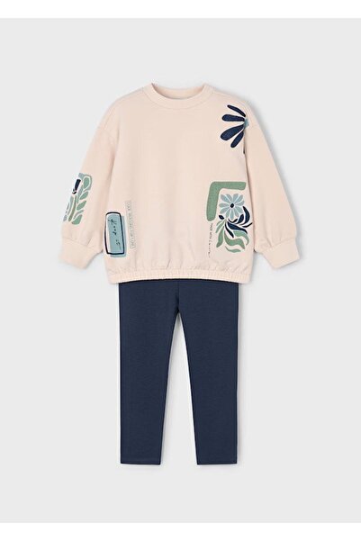 MAYORAL Set-Leggings-Pullover