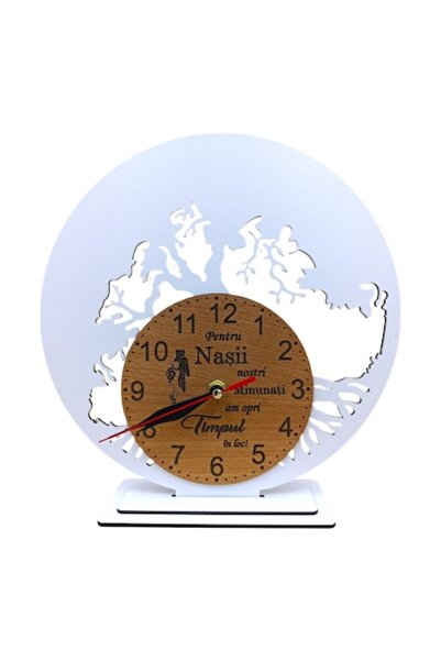 OEM Decorațiune ceas goală pentru licheni stabilizați, cadou personalizat cu ...